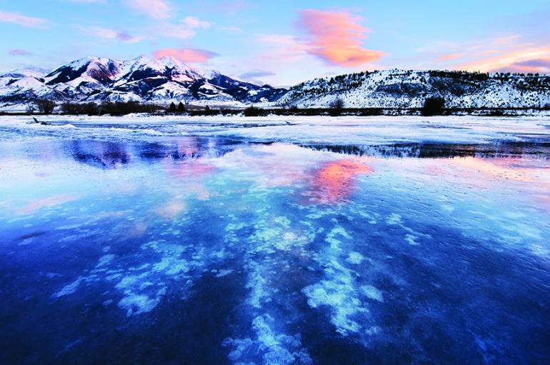 Paradise Valley, winter, Outside Bozeman, Montana