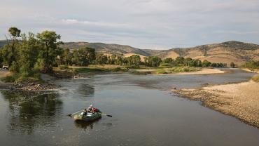 jefferson river, fishing, floating