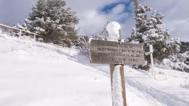 hiking, winter, trails, bozeman