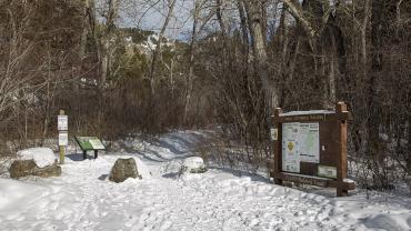 hiking, winter, trails, bridgers