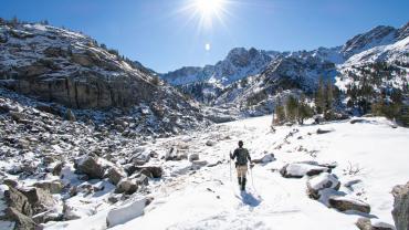 hiking, trails, paradise valley, beartooths, winter