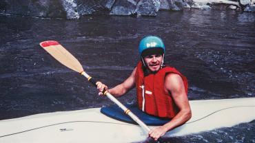 Mike Garcia Kayaking My First Time