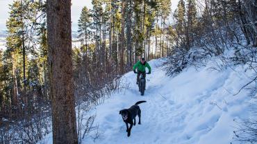 winter, trails, bozeman
