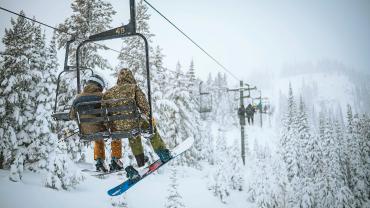 ski area. montana, skiing, lost trail, winter, mountains, chair lift