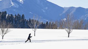 Cross-country skiing, novice skier, nordic