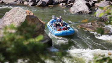 Beartrap Canyon rafting