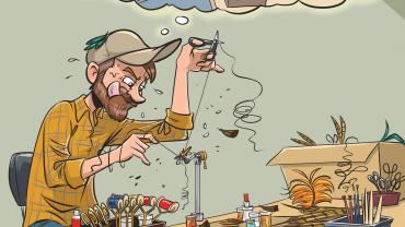 Dream vs. Reality fly tying