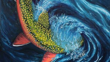 "Brook Current" by Pam Dolan