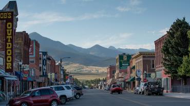Springtime in Livingston, Montana
