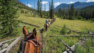 horseback riding Montana Absaroka Beartooth Outfitters fishing