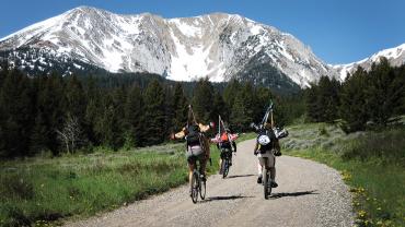 biking Montana, Outside Bozeman, trails