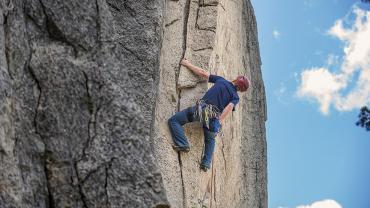 Climber, outside, Fear Knot