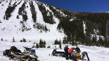 Cooke City Backcountry Skiing, Skiing Injury, Montana
