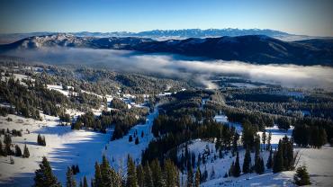 Bridger Bowl, Backcountry Skiing, Bozeman, Montana