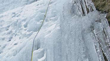 Ice Climbing, Bozeman, Montana, Twin Falls, Hyalite