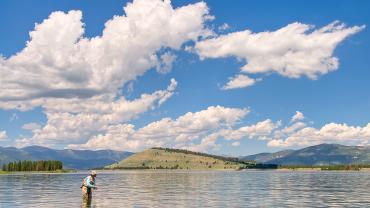 lake fishing in Montana, fly fishing, Hebgen Lake, lakes to fish