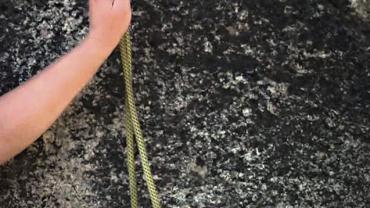 clove hitch knot, climbing, tie