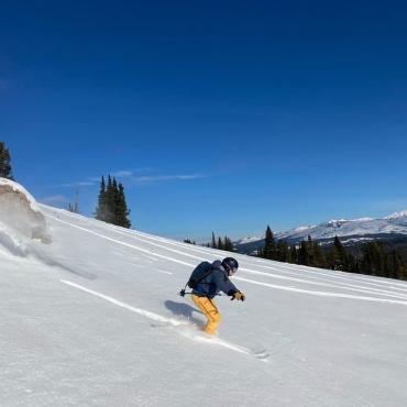 backcountry skiing, ski touring, yellowstone