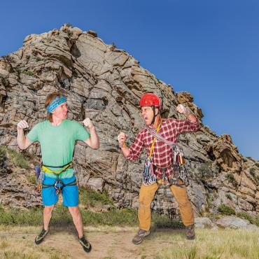 Face-Off sport vs. trad climbing