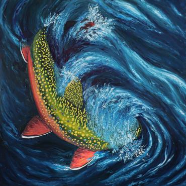 "Brook Current" by Pam Dolan