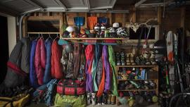 winterizing gear, garage