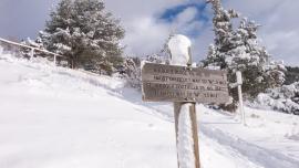 hiking, winter, trails, bozeman