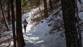 winter, trails, bozeman