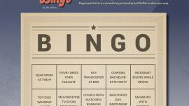 Bozeman Bingo board
