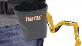 Mechanical dog poop scooper