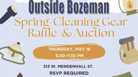 spring cleaning raffle and auction - new date