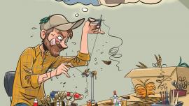 Dream vs. Reality fly tying