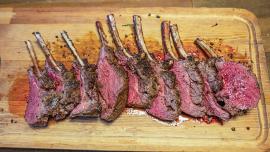 Venison rib roast