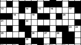 Fall 2019 Crossword