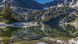 mountain lake fishing