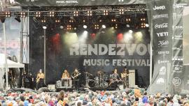 live music at the Jackson Hole rendezvous