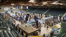 Birds eye view of the Montana Outdoor Expo