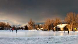 ice skating, beall park