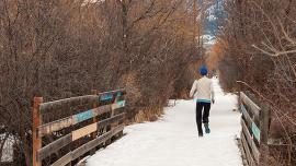 Winter Trail Run, Bozeman
