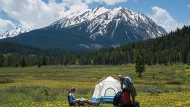 camping Custer Gallatin recreation