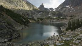 alpine lakes, trail running