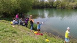 fishing, kids