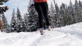xc skiing in montana, women in sports, outdoors trails, Bozeman