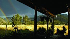 Montana Sunset, Bozeman Summers, Porch-sitting