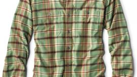 Orvis, shirt, button-up, flannel
