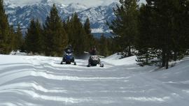 Snowmobiling, Southwest Montana, Bozeman