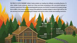 Bozeman, wildfire, statistics