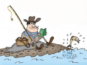 Fishing and Reading