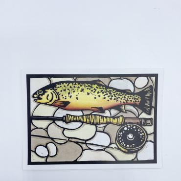 greeting card trout outside bozeman sarah angst
