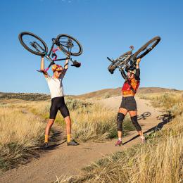 Face Off gravel vs. mountain biking