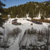 hiking, bangtail, bridger canyon, winter, trails
